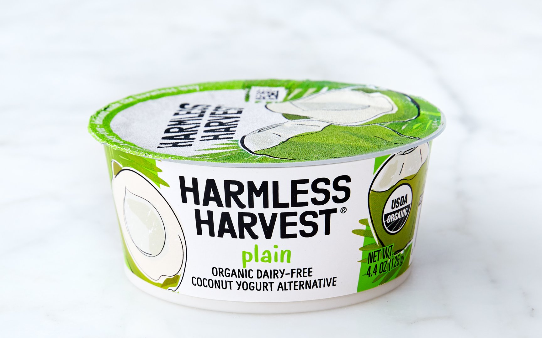 Plain Coconut Yogurt Harmless Harvest SF Bay Good Eggs